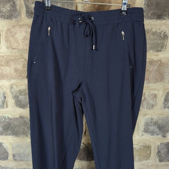 Counterparts Pants Blue Athletic Woman's Size‎ Small Elastic Waist Drawstring - Picture 2 of 11